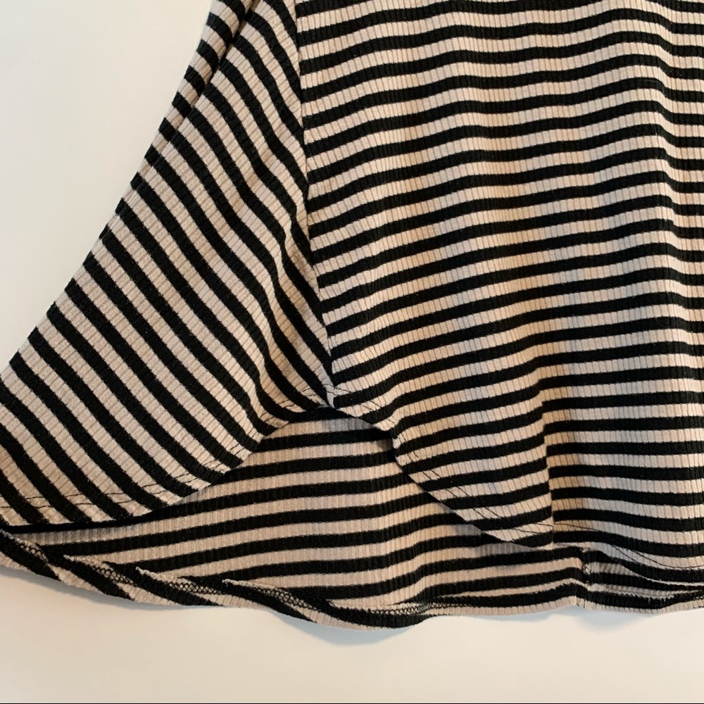 Pink Rose | Striped Tee Shirt - Picture 4 of 10